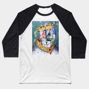 King Abstract Baseball T-Shirt